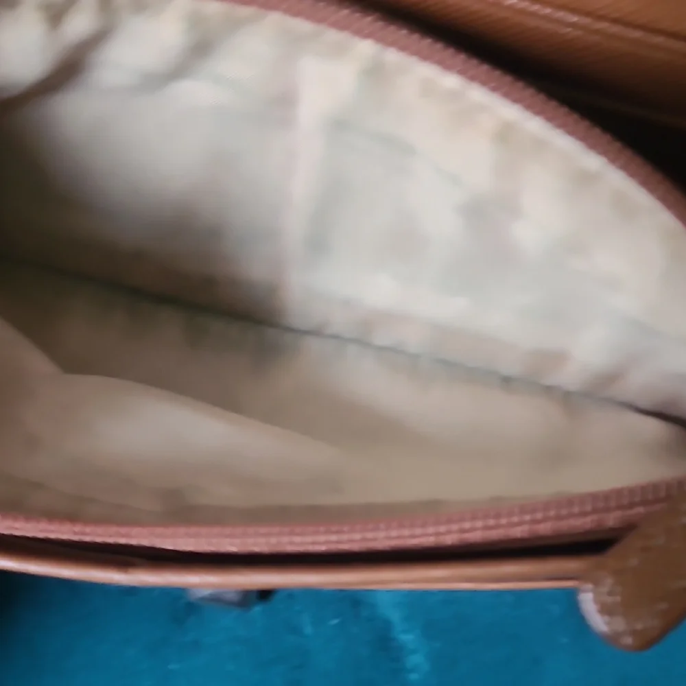 Coach Tan Leather Wallet Smooth Finish - Picture 7 of 9